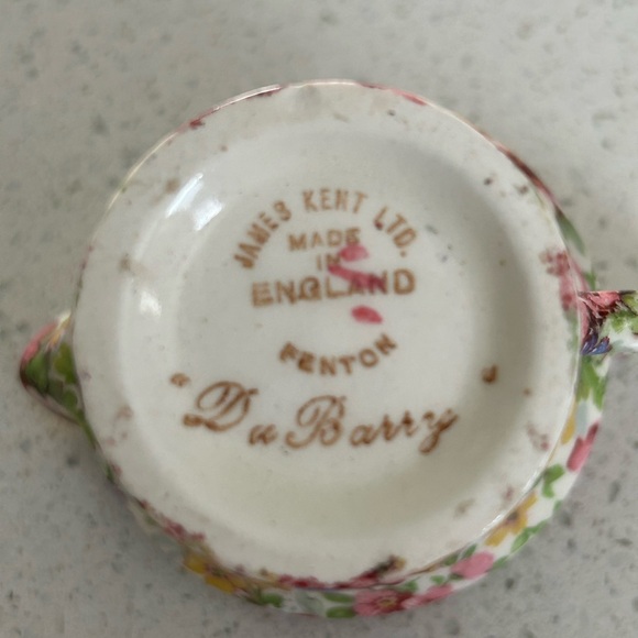 James Kent Du Barry Chintz Cream & Sugar - Picture 7 of 10